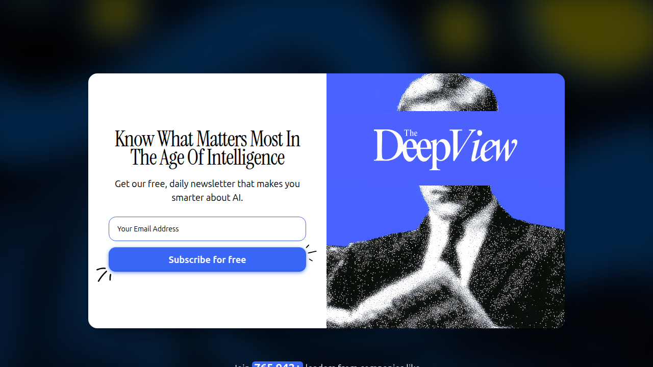 Subscribe to The Deep View Newsletter for updates on tech regulation changes relevant to government procurement.