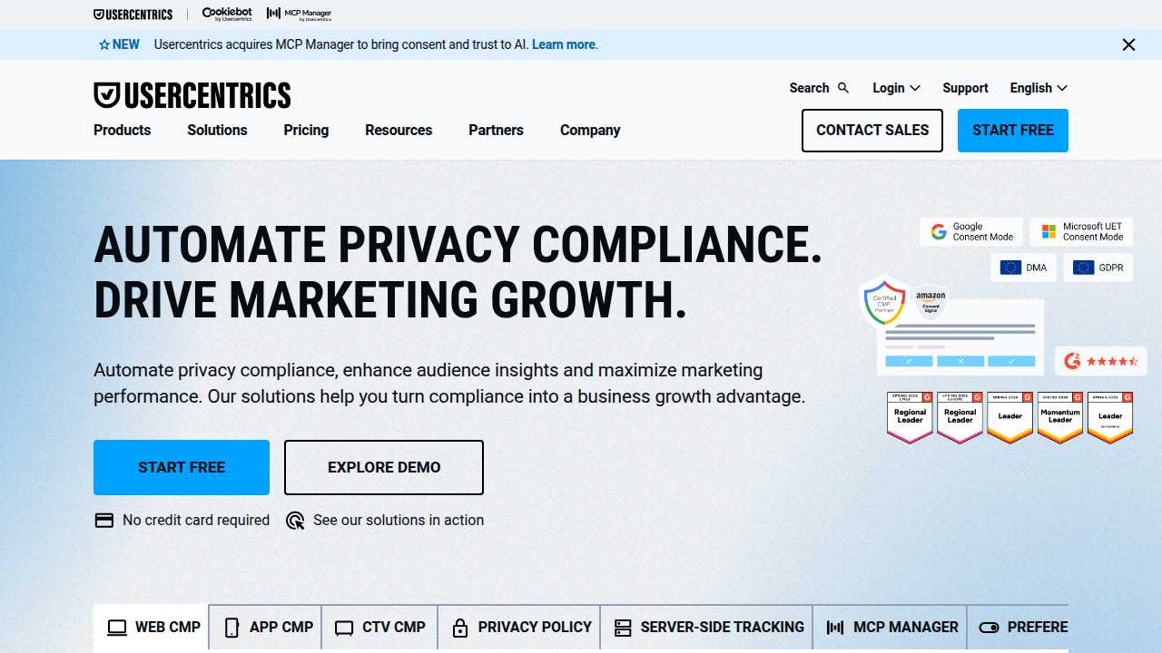 Usercentrics provides resources and insights into data privacy trends and compliance strategies.