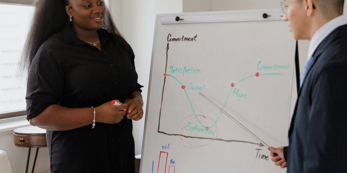 Executives in a forward-looking meeting, planning for future policy changes and strategic adaptations in a dynamic environment.
