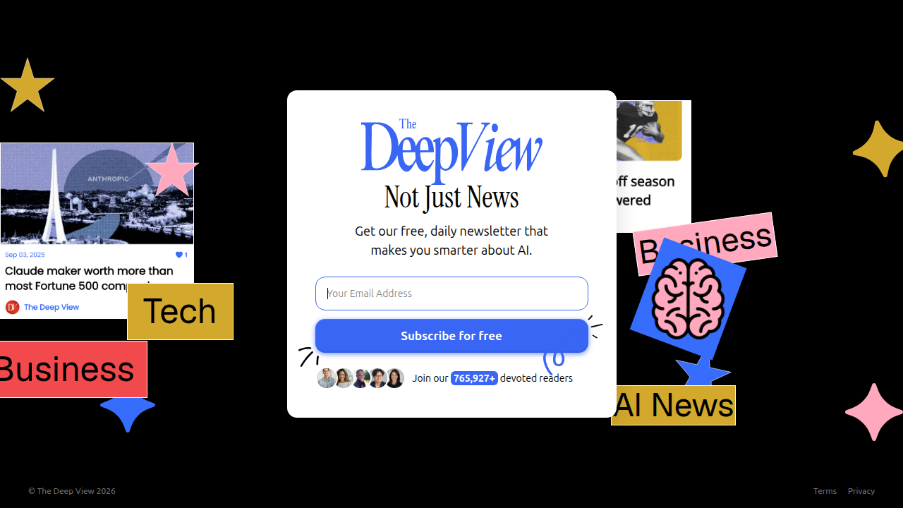 Stay updated on AI and tech regulations with clear daily updates from The Deep View Newsletter.