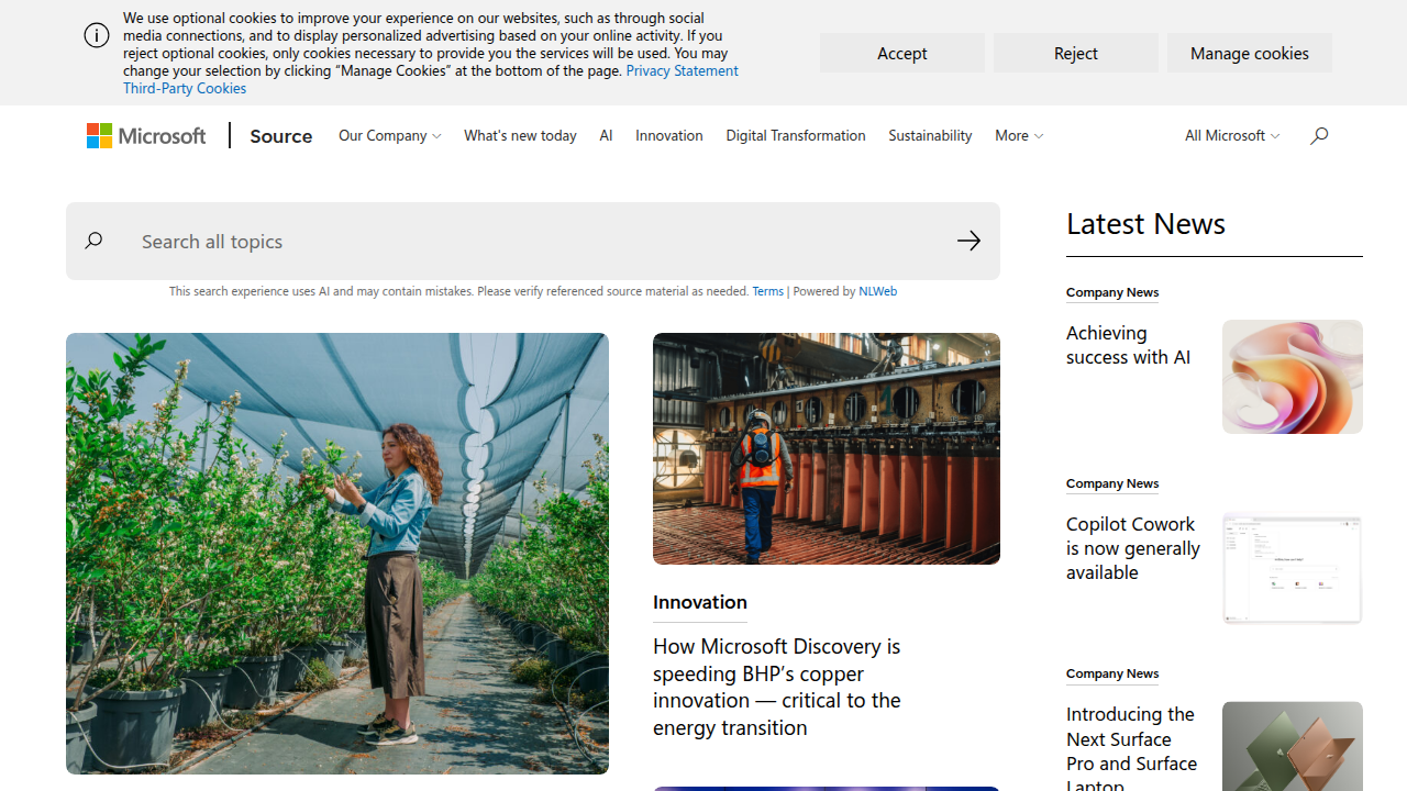 Discover insights and trends in AI and emerging technologies on the Microsoft News platform.
