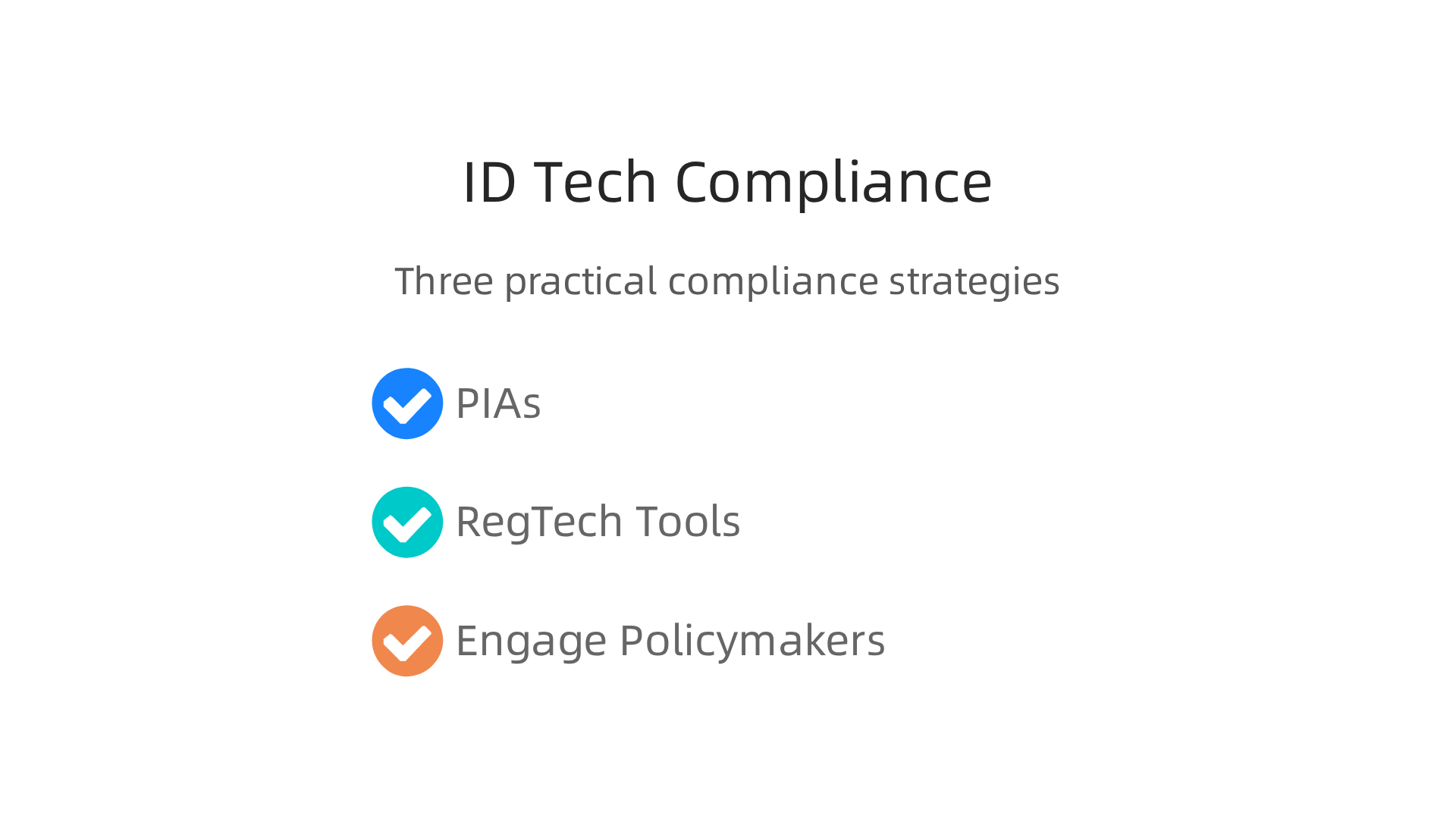 Actionable strategies for businesses to maintain compliance with ID tech regulations in 2026 and effectively mitigate risks.