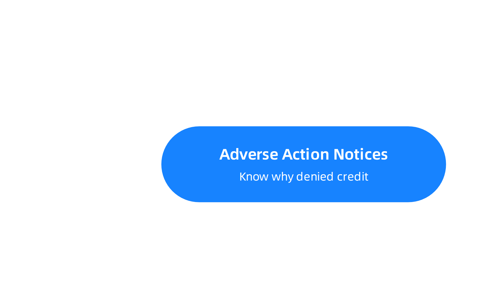 An infographic detailing crucial aspects of accountability and consumer rights in credit AI, from adverse action notices to dispute resolution.