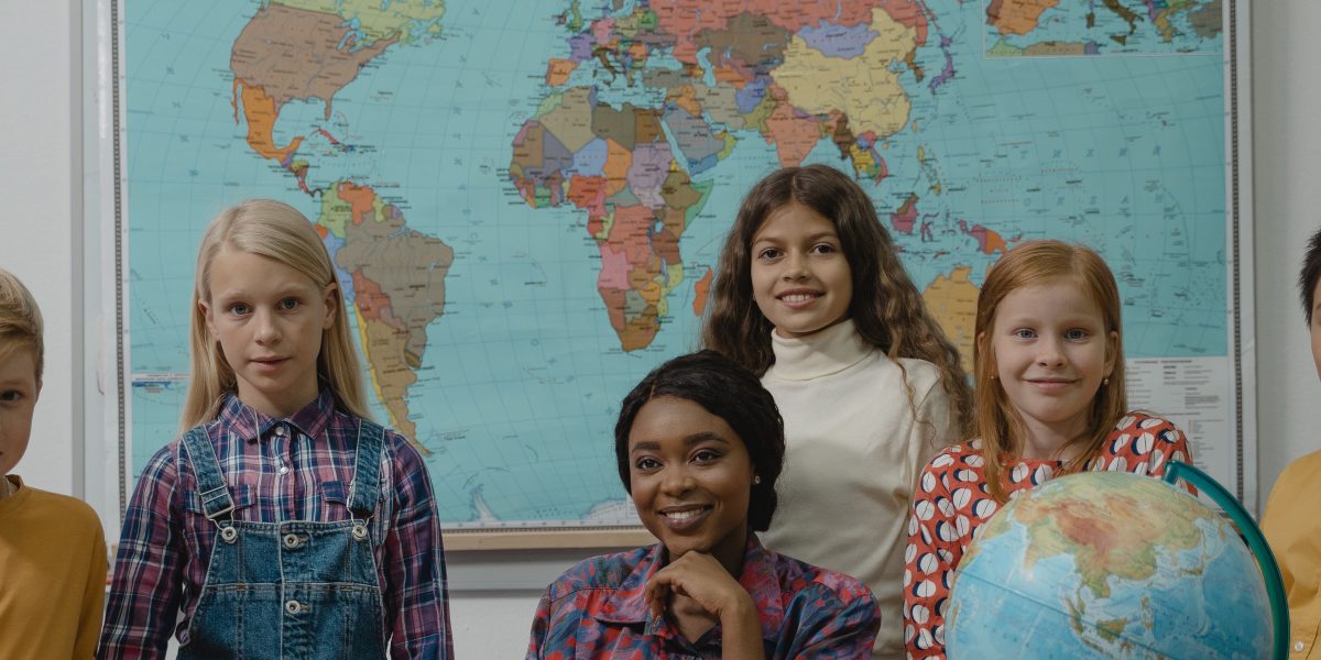 An international team collaborating on a global strategy, symbolizing cross-border efforts.